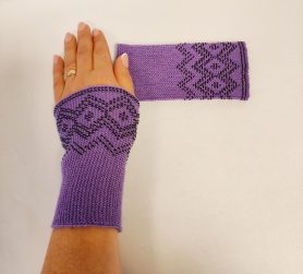 Riešinės VIOLETINĖS spalvos