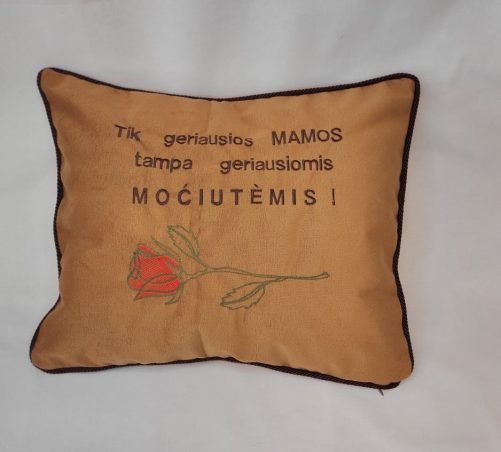 Pagalvė ''Rožė močiutei''