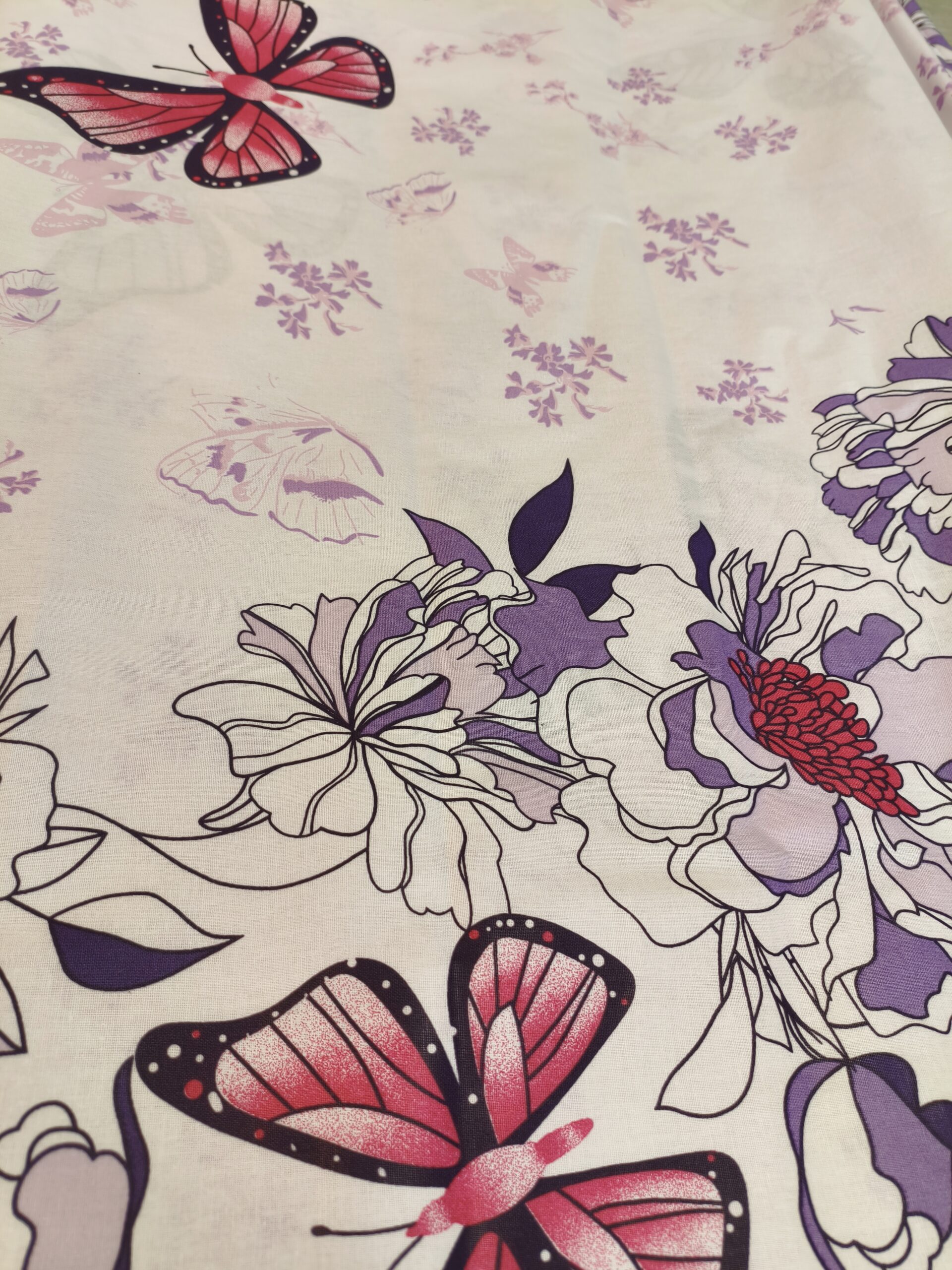 Drobės audinys ''Violetinis sapnas'' - Image 3