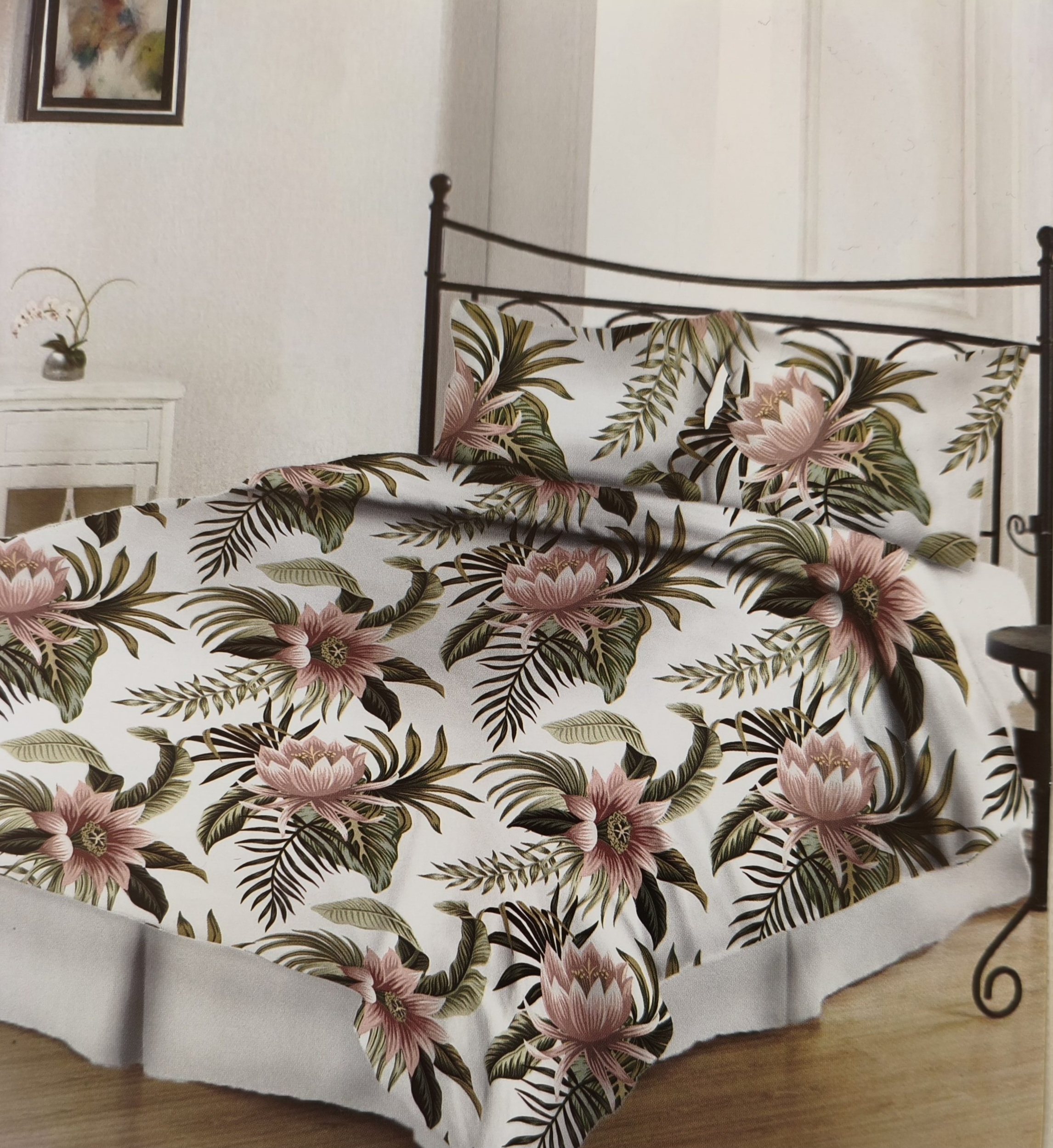 Satino audinys "Egzotika"